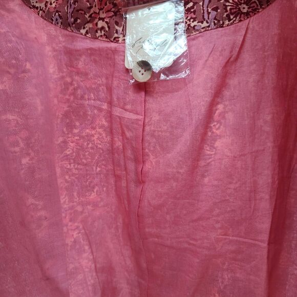 Free People Rosalina Floral Print Tie Front Jacket Medium - Picture 8 of 10